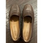 Naturalizer  Womens 7‎ M Slip Ons Brown  Leather Loafers Flats Natural Flex Photo 1