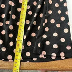 Metaphor  Polka Dot Midi Dress Womens Size Large 3/4‎ Sleeves Stretch Formal Photo 10