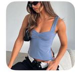 White Fox Boutique  Top blue Photo 3