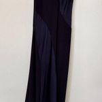 CHAPS maxi formal asymmetrical dress sleeveless v neck front and back party Photo 4