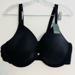 Avenue  Basic Plunge Black Women's Bra Photo 0