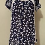 Siren Lily  small maternity sheer button up blouse Photo 1