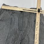 Urban Outfitters Silence + Noise Pants Womens 0 Black White Gingham‎ High Rise Photo 6