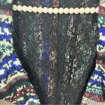 Free People  Fair Isle Carnival Knit Cropped Shrug Sweater Size S Photo 4