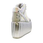 Dolls Kill Yru qozmo moonroq in silver Photo 6