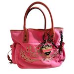 Juicy Couture Vintage Y2K Velour Hot Pink Shoulder Bag Photo 0