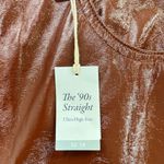 Abercrombie & Fitch Abercrombie Vegan Leather Pants Womens 14 90's Straight Ultra High Rise Classic Photo 6