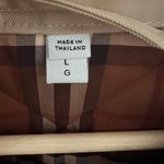 Burberry NWOT $1439 Quilted Country Jacket Cropped Long-Sleeve Zip Snap Neutral Photo 6