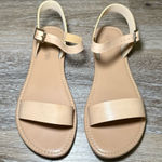 DREAM PAIRS Women's Ankle Strap Flat Sandals Open Toes One Band Buckle‎ Size 10 Photo 0