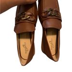 Naked Feet Leather Privy Platform loafer size 10 NWOT Brown Photo 6