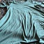 LOGO By Lori Goldstein Logo lounge teal dress M Photo 3