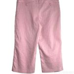 Joe Benbasset  Juniors Light Pink Textured Stripe Cropped Dress Pants Size 11 Photo 1