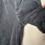 American Eagle  Womens Stretch Corduroy Barrel Leg Blue Gray Pants Size 10 Photo 4
