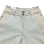 A loves A  Women’s Size 26 Beige Crop Wide Leg Jeans High Rise Sailor Stretch Photo 2