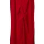 House of Harlow 1960 x REVOLVE Wide Leg Pull Pants On Red Trousers Women Size 6 Photo 3