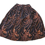 Evan Picone Evan-Picone brown good and black skirt size 8 Photo 0
