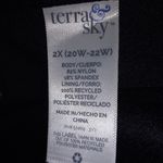 Terra & Sky TS 2X Tahitian Underwire Bikini NWOT Plus in Black Floral Photo 1