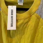 Urban Outfitters  Women’s Colorblock Tee - Mustard, Gray, and Orange Photo 1