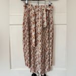 Ulla Johnson NEW Charline Floral Pleated Midi Skirt Belted NWT Size 2 100% Silk Photo 3