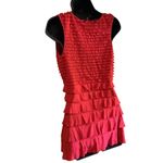 Max edition  Vibrant Red Layered Long Blouse/Mini Dress/Swim Cover Up Photo 3