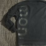 Lululemon  Perfectly Oversized Crew Logo RARE SPELLOUT Photo 5