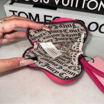 Juicy Couture  Pink Flash Love Mode Heart Wristlet Zip Around Coin Purse Photo 4