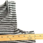 Madewell ‎ Striped Tank Dress Women Size M Highpoint Gray Swing Sleeveless Photo 7