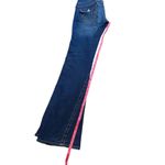 True Religion Joey Flare Jean Size 27x34 Medium Wash Distressed Photo 11