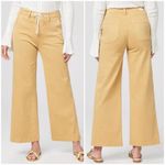 Paige Carly Drawstring Pant in Vintage Golden Glow Size 25 Photo 1