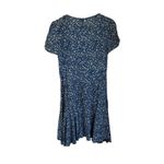 Princess Polly  Blue Floral Mini Dress V Neck Fit Flare Size 8 Cottagecore Photo 2
