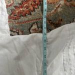 7 For All Mankind  Babydoll Tie Back Dress White  Sz  M Photo 6