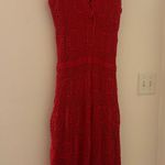 Monroe & Main red knit ankle length dress size M Size M Photo 0