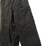 Women’s Black Corduroy Bomber Jacket Sz M NWT Fall Winter Coat Outerwear Size M Photo 7