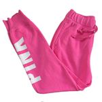 PINK - Victoria's Secret Victoria's Secret Pink Everyday Lounge Relaxed logo Jogger atomic pink NWT XS Photo 5