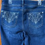 Wallflower Women's Dark Blue luscious curvy fit Ankle Jeans capris sz 11 Photo 4