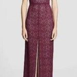 Alice + Olivia NWT Gemma Maxi Dress in Kir Royale Size 0 Photo 0