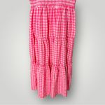 Tuckernuck  Pomander Place Nellie Pink Gingham Smocked Midi Dress XL‎ Photo 4