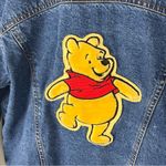 Disney Winnie The Pooh Vintage Blue Denim Graphic Jean Jacket, Size Medium Photo 5