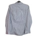 Gap  Blue + White Pin Stripe 100% Cotton Tailored Dress Shirt Women's XL Photo 1