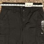 American Eagle NWT Barrel Pants Black Mid-Rise Size 6 Short Photo 6