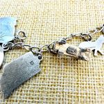 Vintage Sterling Charm Bracelet 9 Charms Life Story 7” 17.83g‎ Silver Photo 4