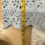 Maje guipure shirt with collar in blue sky Photo 11