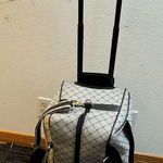 Pierre Cardin Wheeled Weekender Bag Black Photo 0