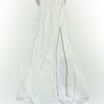 Mac Duggal NWOT  Ieena Crystal-Embellished A-Line Gown white  Size 2 Photo 3