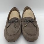 Vionic  Womens 6.5 Shoes Virginia Driving Loafers Moccasins Brown Suede Leather Photo 2