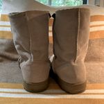 Australian Boot Company tan‎ leather boots cow suede sheep fur size 9 Tan Photo 2