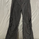 I am gia I.AM.GIA Gray Drawstring Parachute Pants Size Medium Photo 0