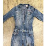 Pepe Jeans Vintage retro y2k  low cut denim jumpsuit Photo 1