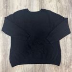 Ralph Lauren LAUREN  Black 100% Cashmere V Neck Sweater Size 2X Photo 2