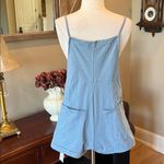 Cider  Overall Romper Powder Blue New Photo 5